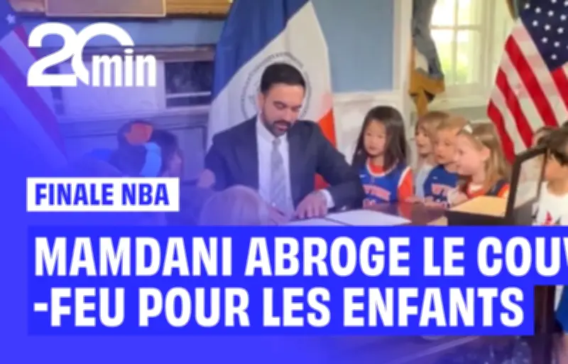 New York : le maire supprime le coucher des enfants pour les finales NBA