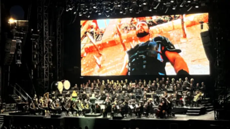 À Nîmes, Gladiator revit lors d'un ciné-concert inoubliable aux arènes