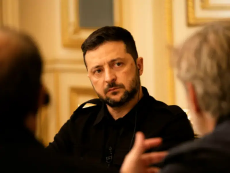 Notre grand entretien exclusif avec Volodymyr Zelensky à Kiev