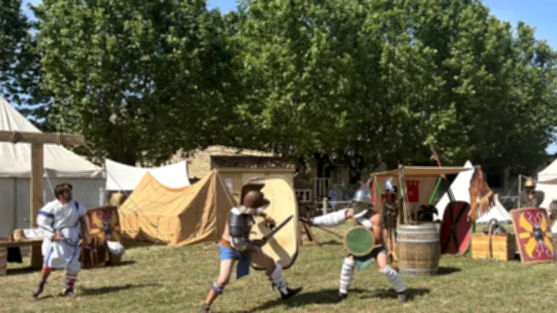 Orsan : 140 passionnés font revivre 2000 ans d'histoire en un week-end