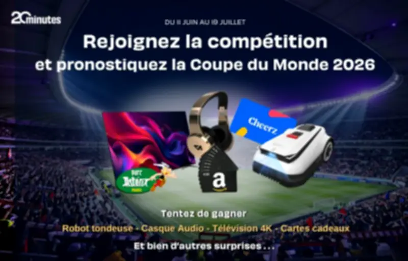 Participez à la ligue de pronostics de 20 Minutes pour la Coupe du Monde 2026