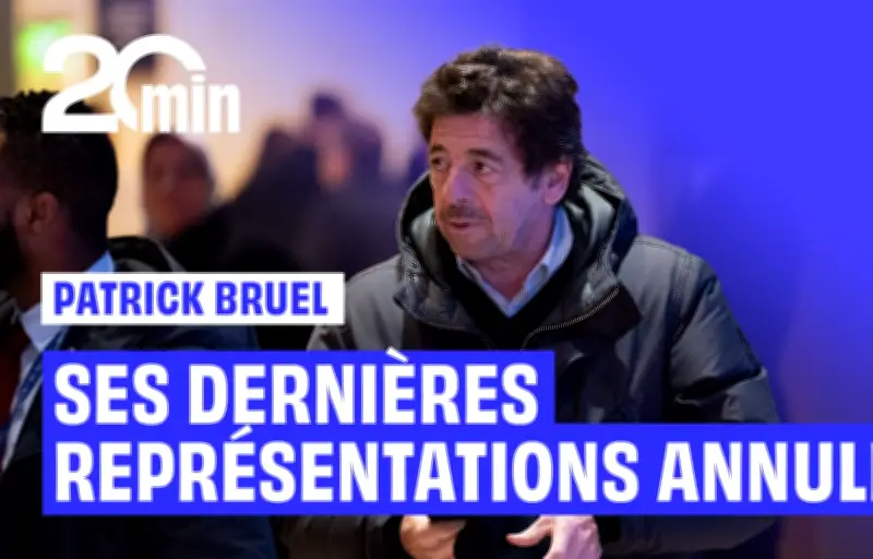 Patrick Bruel annule ses dernières représentations théâtrales après accusations
