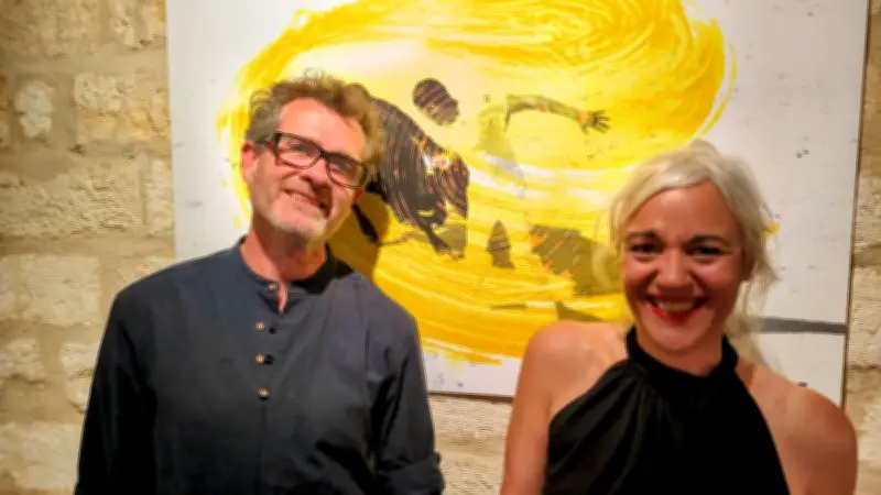 Photogravies : dialogue entre noir et blanc et peinture à Montpellier