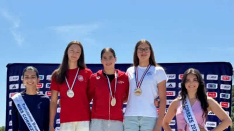 Quatre podiums pour les nageurs gardois aux championnats de France d'eau libre