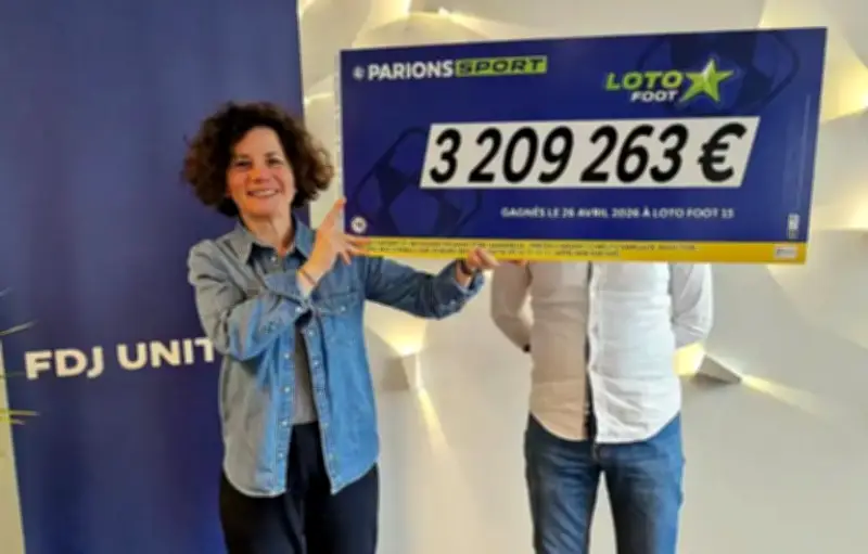 Record de 3,2 M€ au Loto Foot : un parieur gagne après six mois d'absence