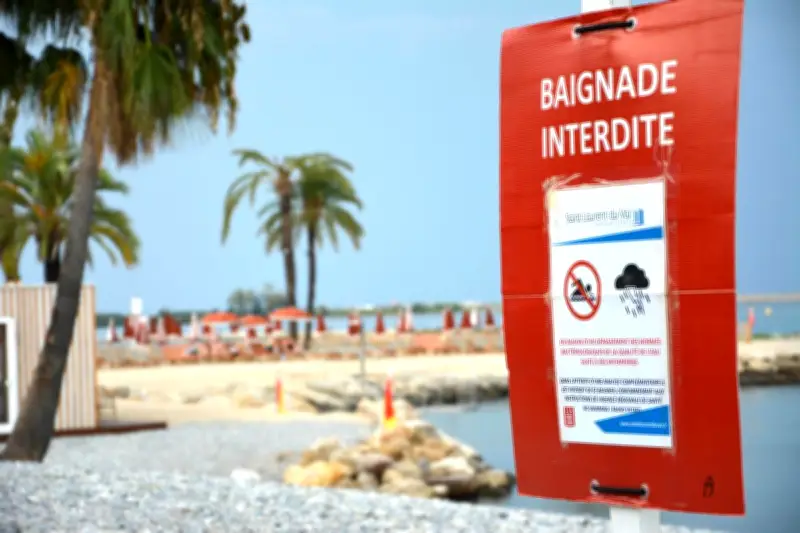 Saint-Laurent-du-Var : toutes les plages fermées pour risque de contamination fécale