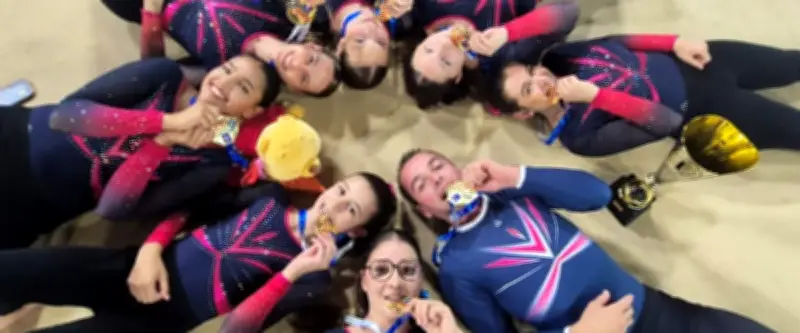 Salle Vincent-Ferrari de Sète : titre national en TeamGym pour les 12 ans et plus