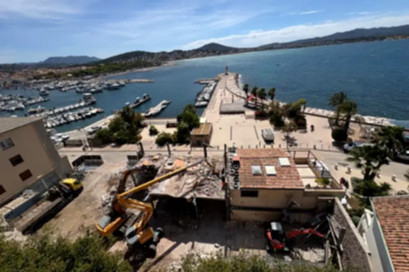 Sanary : l'ancien chantier naval des Baux démoli pour un projet immobilier