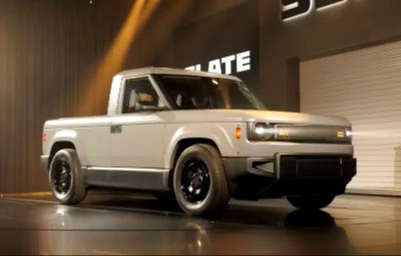 Slate dévoile son pick-up électrique à 24.950 $ : simple, réparable et modulable