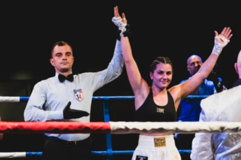 Succès du premier Sospel Boxing Challenge avec la victoire d'Alice Moro
