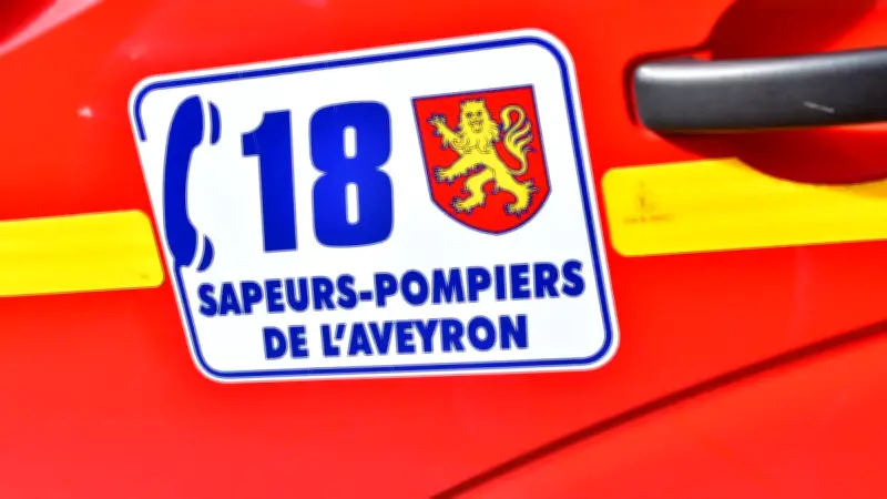 Sévérac-d’Aveyron : un homme de 84 ans blessé dans une sortie de route sur la RN88