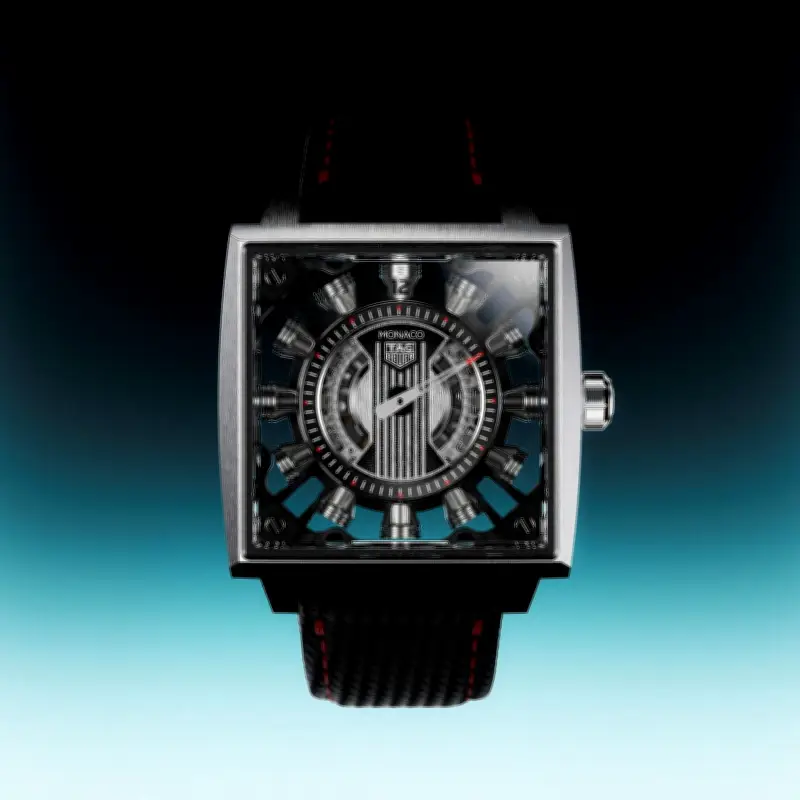 TAG Heuer Monaco Speed 12 : douze pistons rotatifs pour une révolution horlogère