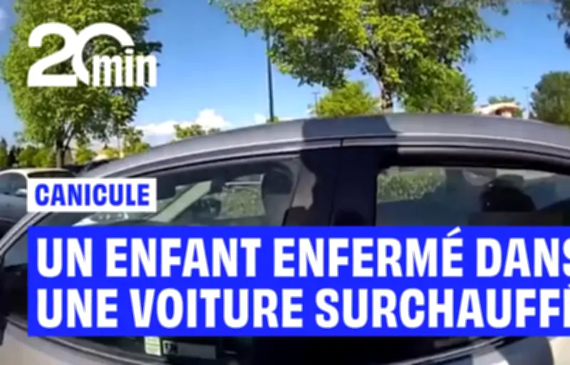 États-Unis : enfant de 2 ans sauvé d'une voiture surchauffée
