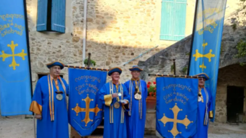 Thierry Jullien, ancien légionnaire, nouveau président de la confrérie viticole