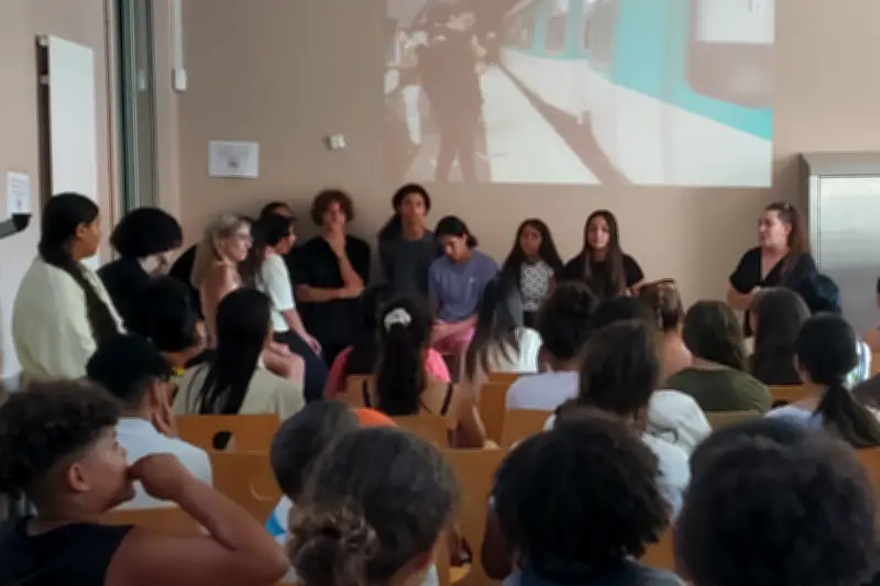 À Toulon, des adolescents réalisent un film sur la culture et la citoyenneté