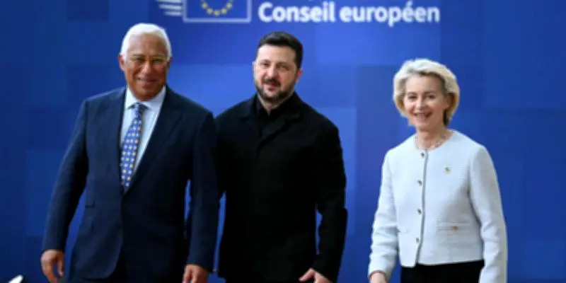 Ukraine : les Européens saluent un moment spécial avec Zelensky