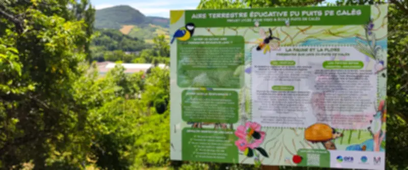 Une aire éducative pour étudier la biodiversité à Millau