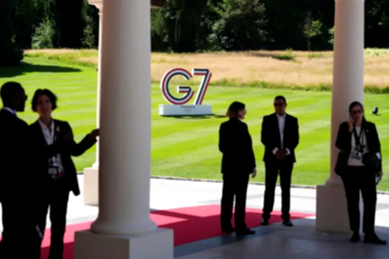 À Évian, un G7 dépassé avant même de commencer