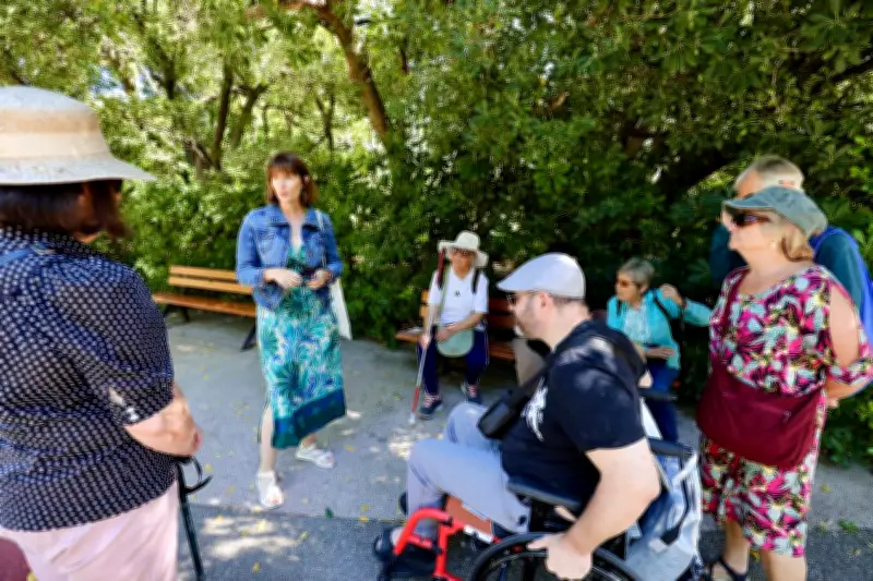 Visite inclusive du parc Olbius Riquier à Hyères : une expérience sensorielle unique