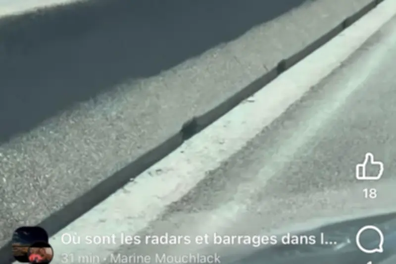 Voie Mathis bloquée à Nice après incendie d'un véhicule, bouchons