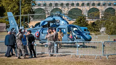 Arcus au Pont du Gard : la défense et la sécurité attirent les jeunes