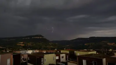 Aveyron : 410 éclairs en une nuit, le sud du département frappé