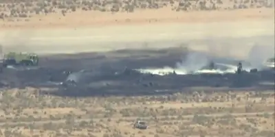 Californie : huit morts présumés dans le crash d'un B-52