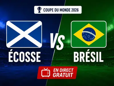 Écosse-Brésil : chaînes gratuites pour regarder le match à l'étranger
