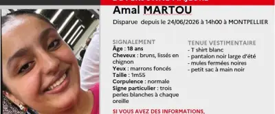 Disparition inquiétante d'Amal, 18 ans, à Montpellier : appel à témoins
