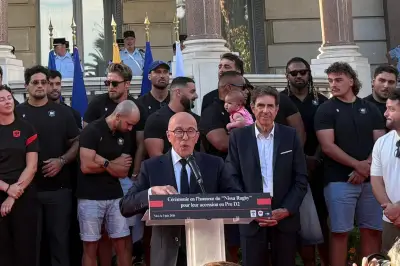 Eric Ciotti tacle les JO 2030 lors de l'hommage à Nissa Rugby