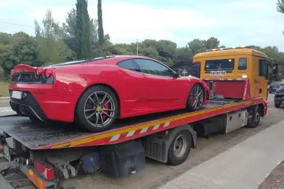 Ferrari flashée à 232 km/h près de Marseille : la route n'est pas un circuit