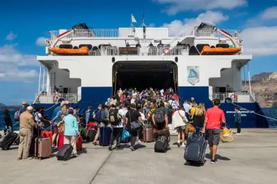 Grève des bus touristiques à Santorin : des croisiéristes annulent leur escale