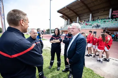 Hommage poignant du chef des pompiers du Var à Dominique Lain, président décédé