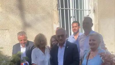 Inauguration de la bibliothèque Les Jardins des mots à Milhaud