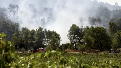 Incendies : Gard et Hérault en jaune, Aude et P.-O. en orange