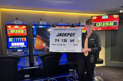 Jackpot record de 74 138 euros au Casino Barrière de Cannes