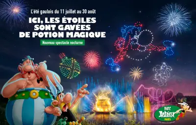 Jeu concours Parc Astérix : gagnez 2 entrées pour l'Été Gaulois 2026
