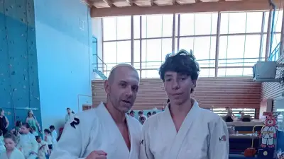 Judo Club Lansargues : remise des ceintures et ceinture noire pour le président