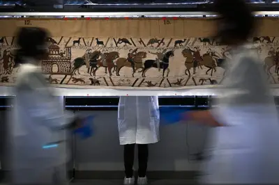 La Tapisserie de Bayeux choyée comme un nouveau-né pour son voyage au British Museum