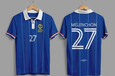 LFI lance un maillot aux couleurs des Bleus pour soutenir Mélenchon