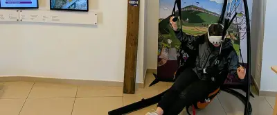 Parapente en réalité virtuelle : nouvelle expérience à Millau