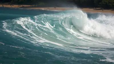 Pêcheuse survit 7 minutes sous l'eau après avoir été emportée par une vague scélérate