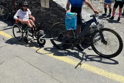 Pompiers de Menton : 782 km à vélo dans les Pyrénées pour la bonne cause