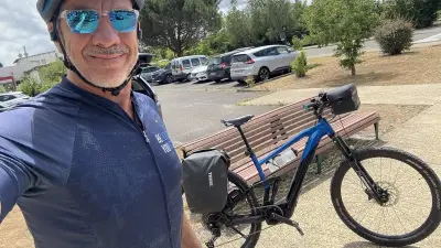 Portiragnes : 2 340 km à vélo pour un guide hommage à l'Aquitaine