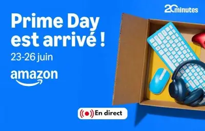 Prime Day 2026 : les meilleures offres du mercredi 24 juin