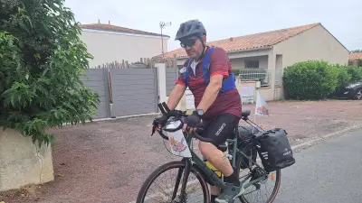 Périple solidaire de Xavier Fouchon : passage à Béziers ce vendredi