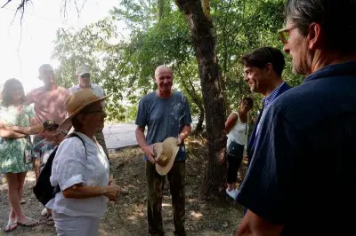 Sentier pédagogique inauguré au lac Saint-Joseph à Grasse
