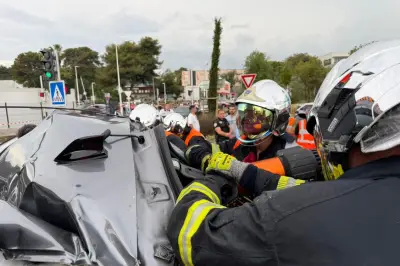 Spectaculaire carambolage à Antibes : une vingtaine de véhicules impliqués