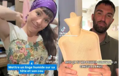 TikTok, laboratoire d'astuces pour survivre aux nuits de canicule
