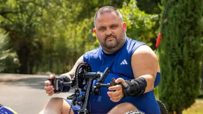 Tony Moggio : 700 km en handi-bike, le défi fou d'un tétraplégique